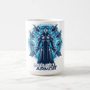 Mental Armor - Hoodie Warrior Figuur Koffiemok