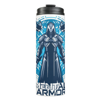 Mental Armor - Hoodie Warrior Figuur Thermosbeker