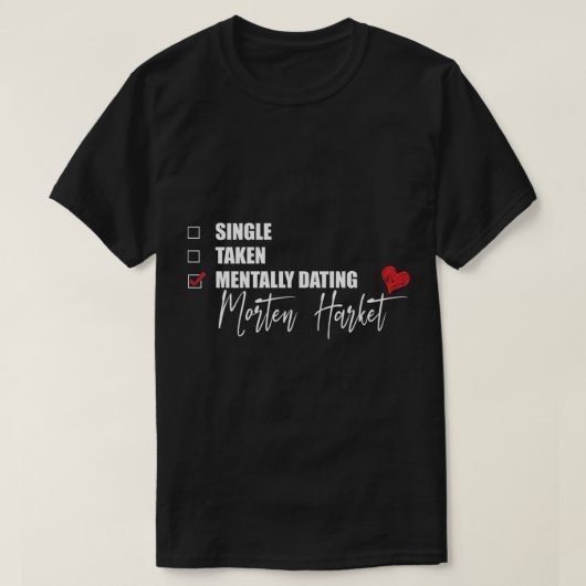 Mental Dating Morten Harket Classic T-Shirt (Design devant)
