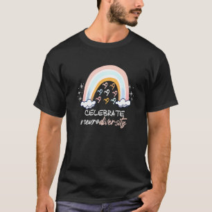 Mental Health Autism Awar Celebrate Neurodiversity T-shirt