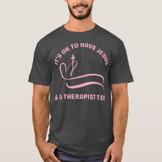 Mental Health Awareness Christelijk Faith Pink Wom T-shirt