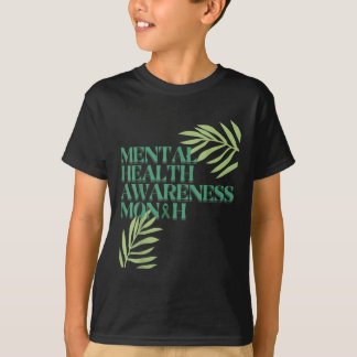 Mental Health Awareness Month geestelijke gezondhe T-shirt