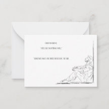 Mental Health Awareness Note Kaart