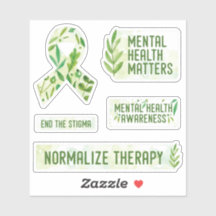 Mental Health Awareness pack - groen lint