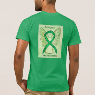 Mental Health Awareness Ribbon Angel Custom Shirte T-shirt