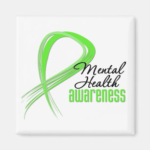 Mental Health Awareness Ribbon Magneet