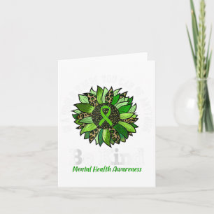Mental Health Awareness Shirt Be Kind Zonnebloem G Kaart