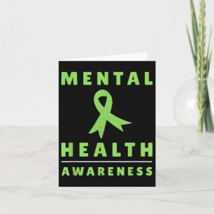 Mental Health Awareness Shirt Compulsive Mental HE Kaart