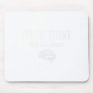 Mental Health Awareness Shirt - Groen Einde De Sti Muismat