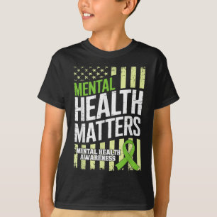 Mental Health Awareness Support Squad Geestelijke T-shirt