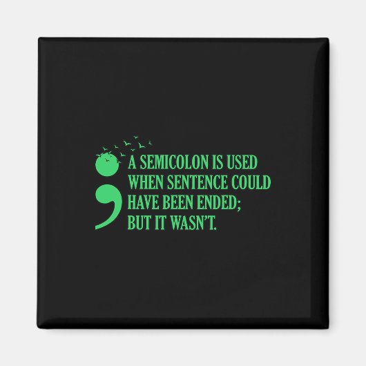 Mental Health Awareness Supporter Graphic Magneet (Voorkant)