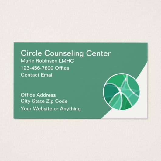 Mental Health Counseling Modern Minimalist (Devant)