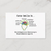 Mental Health Counselor Spaans Visitekaartje (Voorkant)