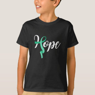 Mental Health Hope - Mental Health Green Ribbon AW T-shirt