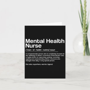 Mental Health Nurse Definition Kaart