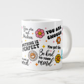 Mental Health Positive Quotes Mok (Voorkant rechts)