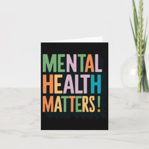 Mental Health S – Kleurrijk Inspirerend Design St Kaart