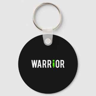 Mental Health Semi Colon Warrior Design Gift voor  Sleutelhanger