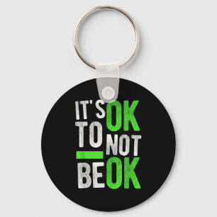 Mental Health Suicide Awareness geeft het goede vo Sleutelhanger