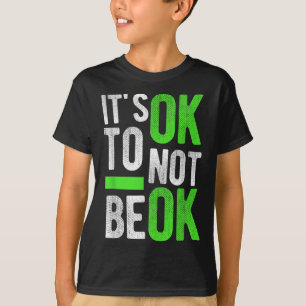 Mental Health Suicide Awareness geeft het goede vo T-shirt