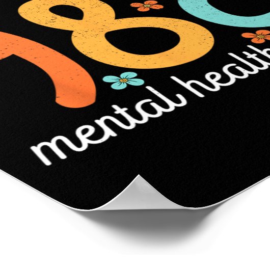 Mental Health Suicide Prevention Awareness Support Poster (Hoek)