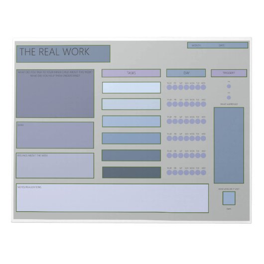 Mental Health Tracker Notitieblok (Voorkant)