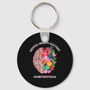 Mental Health's Awareness Month Shirt Einde van de Sleutelhanger
