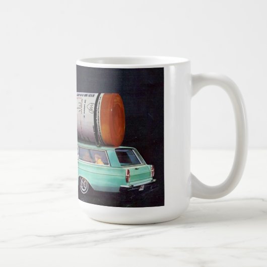 Mental Illness Happy Hour Coffee Mok (Rechts)