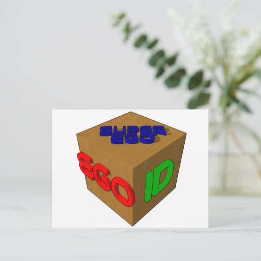 MentalBlock Briefkaart (Staand voorkant)