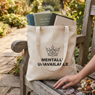 Mentale Afwezigheid Canvas Boodschappentas Tote Bag