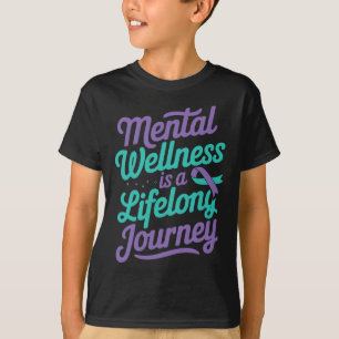 Mentale gezondheid Bewustzijn Zelfmoord voorkomen T-shirt