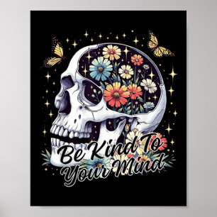 Mentale gezondheid bewustzijn zijn vriendelijk voo poster