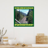 Mentale gezondheid is belangrijk. poster (Keuken)