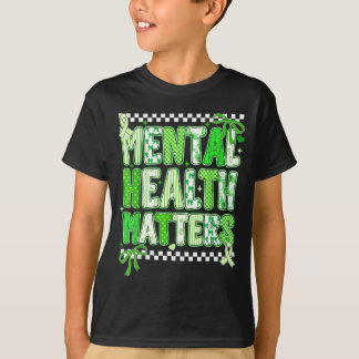 Mentale gezondheidssteun squad preppy motivatie Me T-shirt