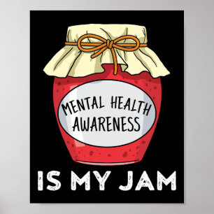 Mentale gezondheidsvoorlichting Geestelijke gezond Poster