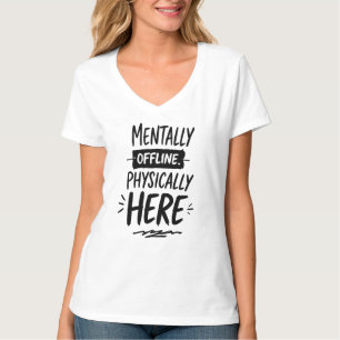 Mentale Offline Introvert T-shirt