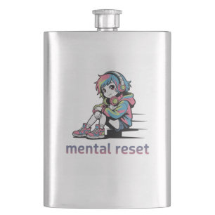 Mentale Reset – Chille Anime Streetwear Design Flacon