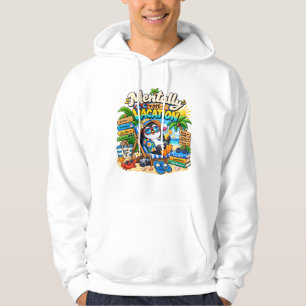 Mentale Vakantie Pinguïn Knus Ontspannen Pinguïn Hoodie