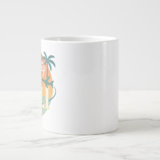 Mentalement, je suis à Bali – Mug Tropical Rétro a