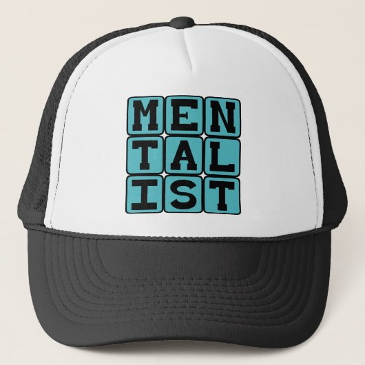 Mentalist, Mind Reader Trucker Pet (Voorkant)