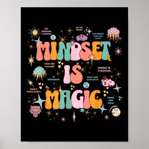 Mentaliteit Is Magie Zelfzorg Mentale Gezondheidsb Poster