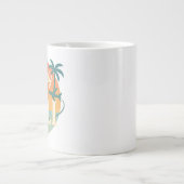 Mentally I’m in Bali – Retro Tropical Mug with Sun (Devant)