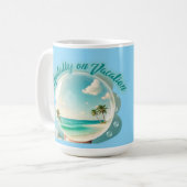 mentally on vacation design koffiemok (Voorkant links)
