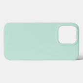 menthe de mer vert élégant Coque-Mate coque iphone (Verso (horizontal))