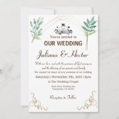 Menthe verte Invitation (Devant)