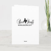 Mention à faire | Carte Love You (Dos)