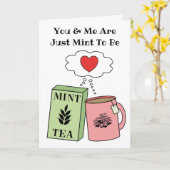 Mention à faire | Carte Love You (Fleur jaune)