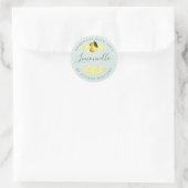 Mention de Étiquette de Limoncello sur mesure (Sac)