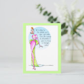 Mentionner votre carte postale (Debout devant)