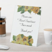 Mentions de sécurité des tournesols Panneau de sig (In SItu)